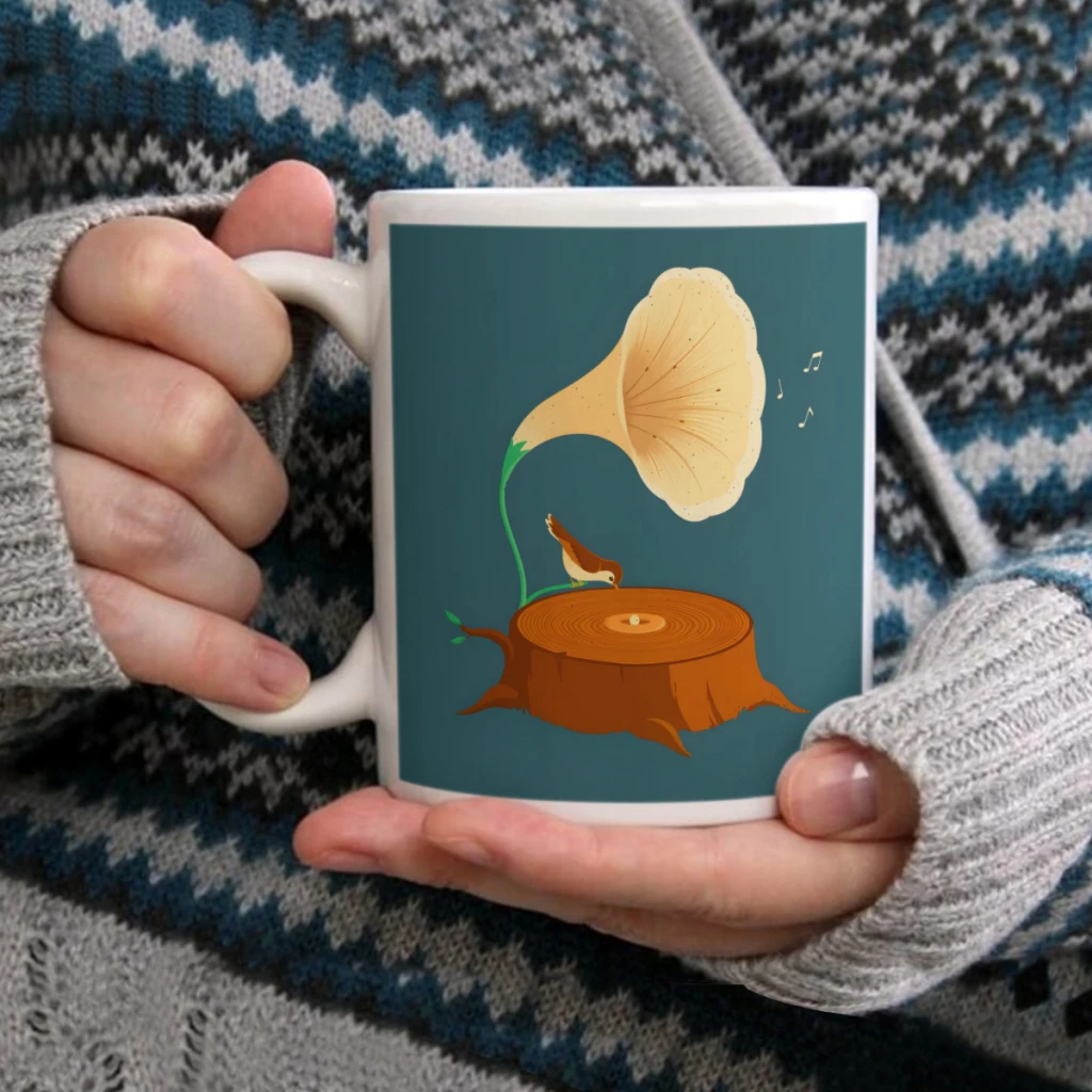 

Listen to Mother NatureCoffee Mug Tea Cup 11oz Coffee Cup Funny Birthday Ceramic Mug Personalized Cup