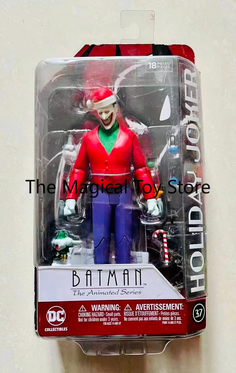 

Original DC Christmas Joker Red Card Batman: The Animated Series 6-Inch Action Figure Model Birthday Gift