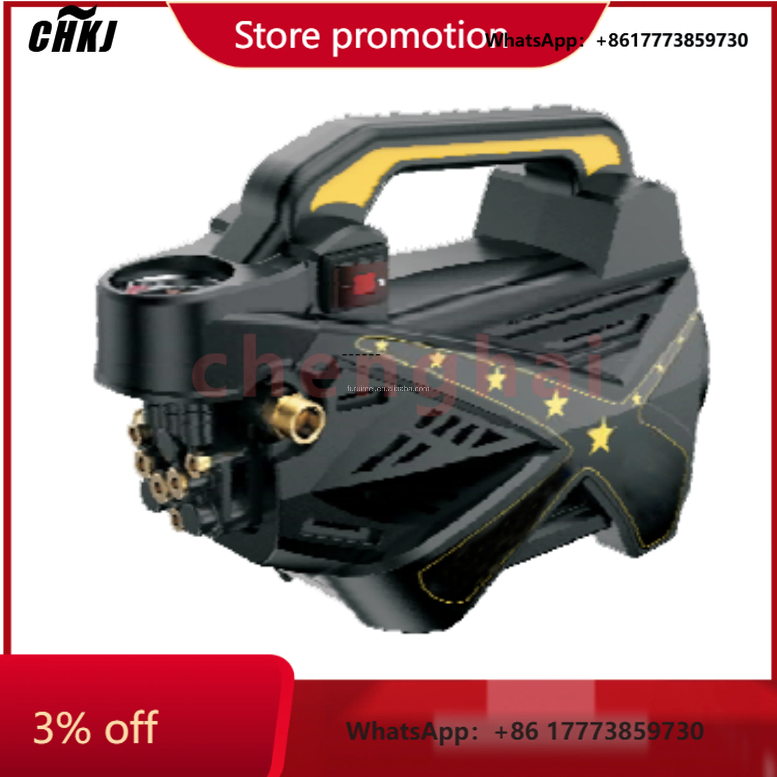 

CHKJ 2025NEWPortable Car Washer Pressure Bike Washer Car Wash Foam Machine Car Washing Machine