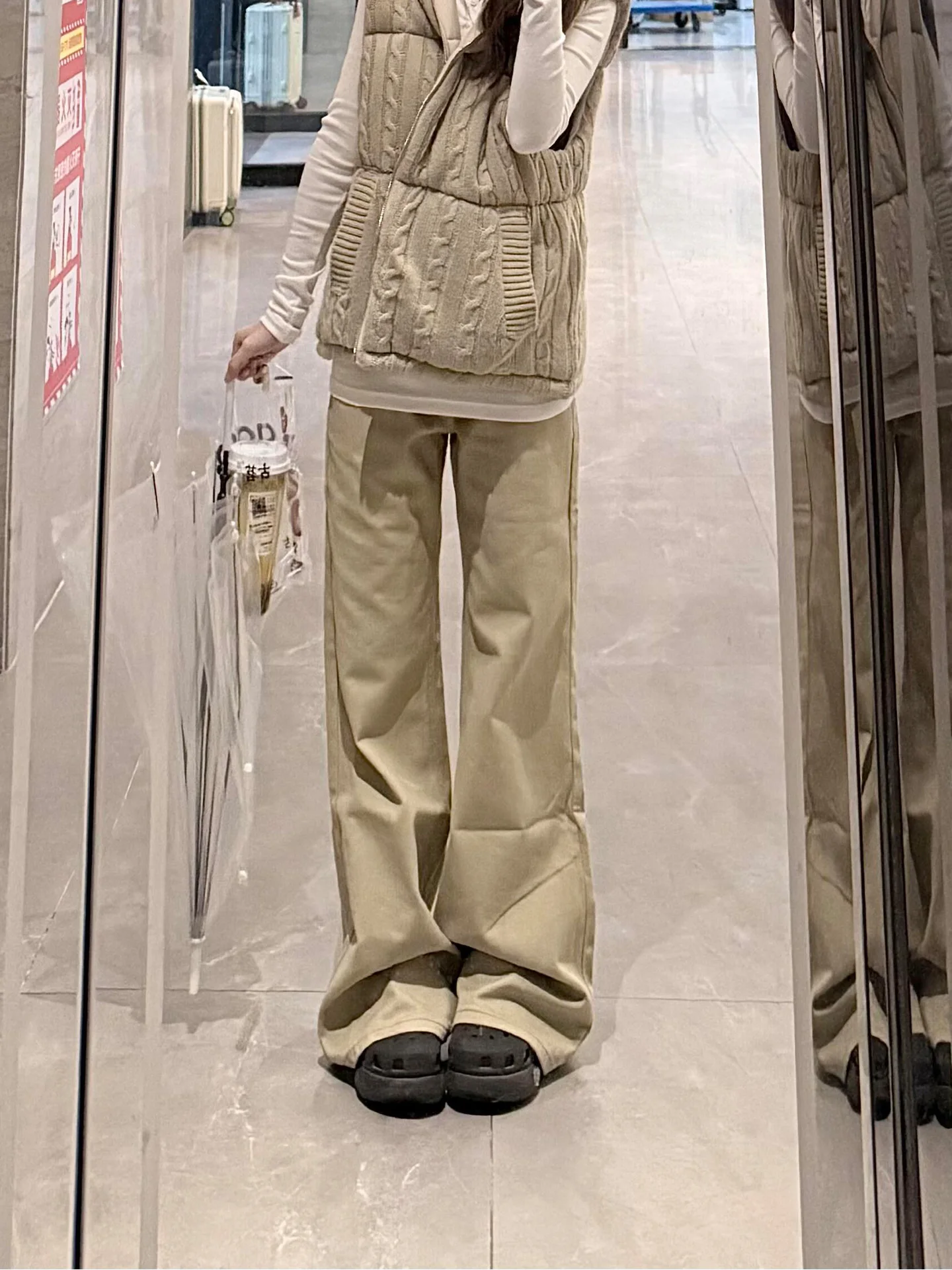 

Джинсовые джинсы цвета хаки в стиле ретро, женские прямые брюки с высокой талией, осень-зима, новые свободные широкие брюки