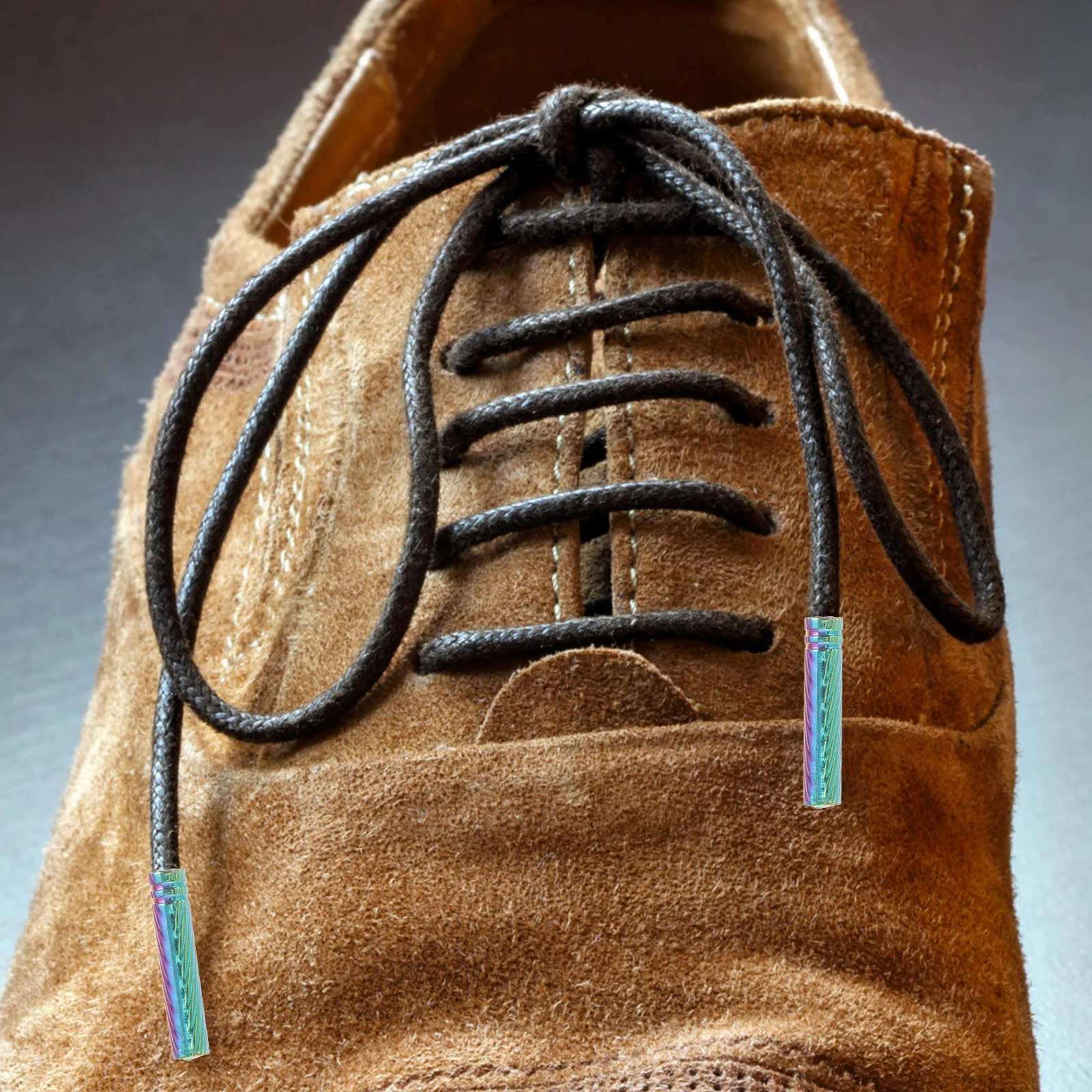 10 قطع من أطراف رباط الحذاء المعدنية المتينة للأربطة، إكسسوارات أحذية أنيقة، بديلة للديكور السريع للأربطة