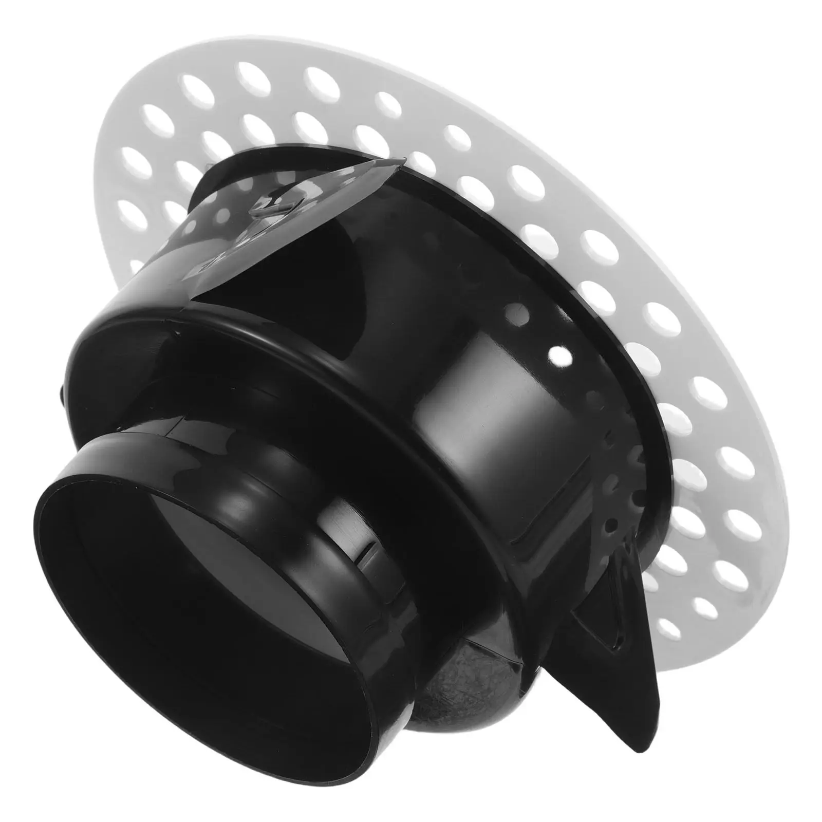 Round Recessed Ceiling Air Vent Embedded Modern Diffuser 75Mm Central Air Vent Cover for Living Room Kitchen Bathroom Hvac