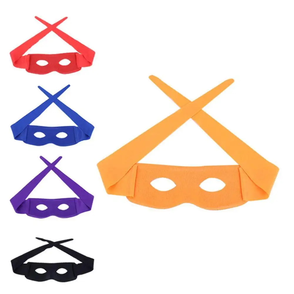 5pcs Eye Mask Halloween Mask Blindfold Ghost Festival Halloween Props Supplies Performance Prom Cosplay Costume Masks