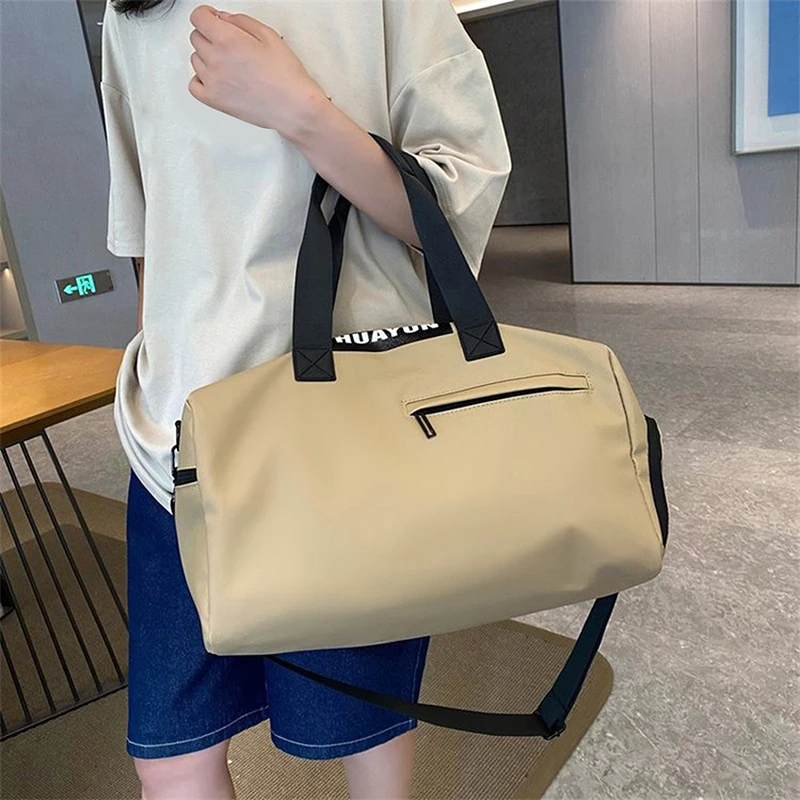 Waterproof Oxford Travel Bags Handbags Large Capacity Carry On Luggage Bags Men Women Shoulder Outdoor Tote Bags Sport Gym Bags