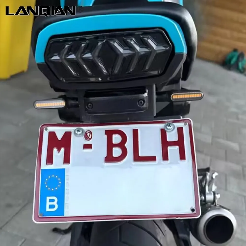 For Honda MSX 125 MSX125 GROM125 2022-2023-2024 Motorcycle License Plate Holder Rear Tail Tidy Fender Eliminator Kit Bracket