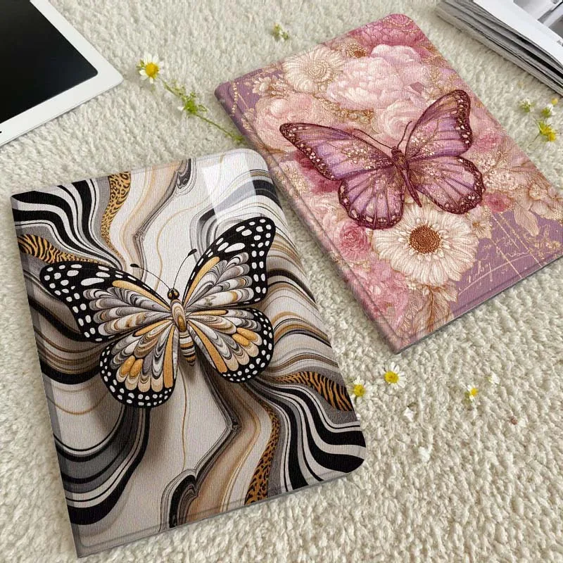 

Marble Pattern Butterfly Art Gift Tablet Case For Xiaomi Redmi Mini Pad SE K 2 4 5 6 7 8 2023 2025 11 8.8 11.2 10.1 Pro
