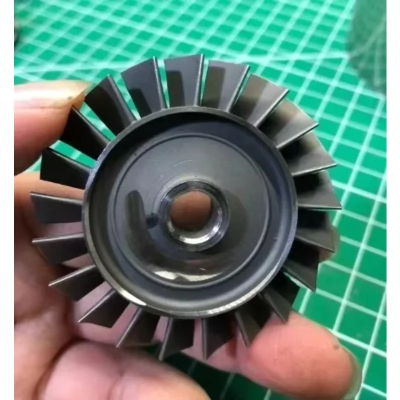 

NEW In Stock 1PCS Turbine Wheel 54MM for DIY RC Mini Turbo Jet Engine Spare Parts