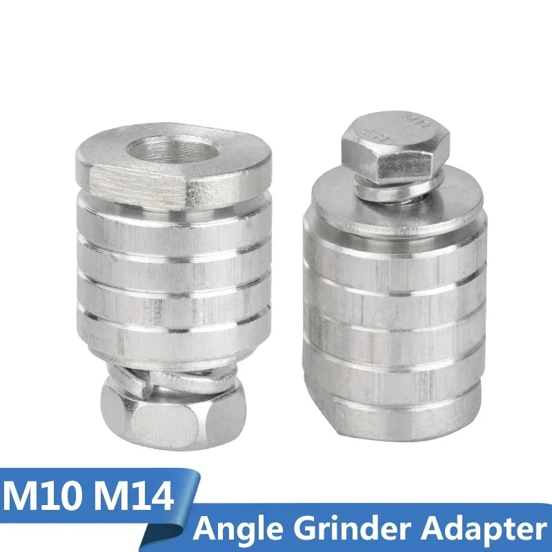 Adaptador de Rebarbadora Polisher Interface Converter M10 M14 100 125 tipo