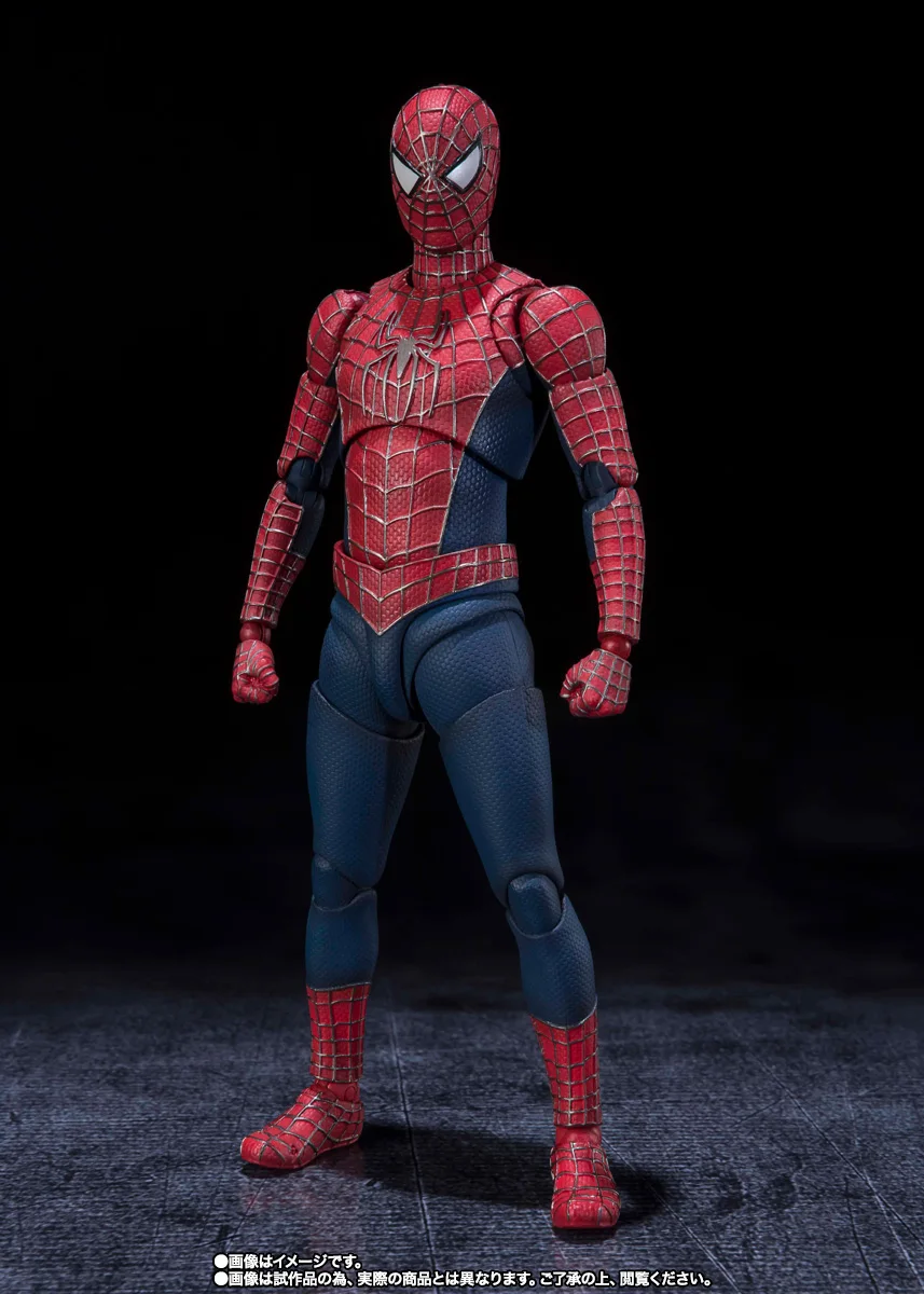 Ct Spider-man S.h.figuarts Andrew Garfield Spiderman Shf Anime Action Figures Statue Figurine Model Collection Decorate Toy Gift