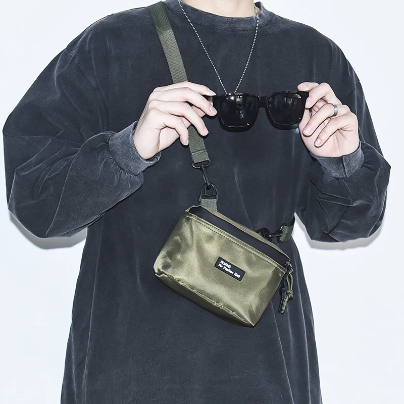 

Messenger Bag Ins Trend Small Bag Korean Casual Shoulder Bag Couple Bag Mobile Phone Bag Fashion Brand Sports Small Shoulder Bag