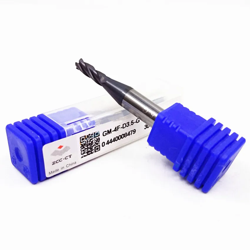 

GM-4F-D1.0S D1.5S D2.0S D2.5S 3.0S D1.0 D1.5 D2.0 D2.5 D3.5 D4.0 D4.5 D5.0 D5.5 D6.0-G ZCC.CT CNC End Mills GM-4F Flat end mills