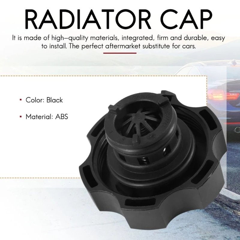 Car Reservoir Expansion Engine Coolant Radiator Overflow Recovery Tank Bottle Cap Suitable for 13502353 13598760 1305248