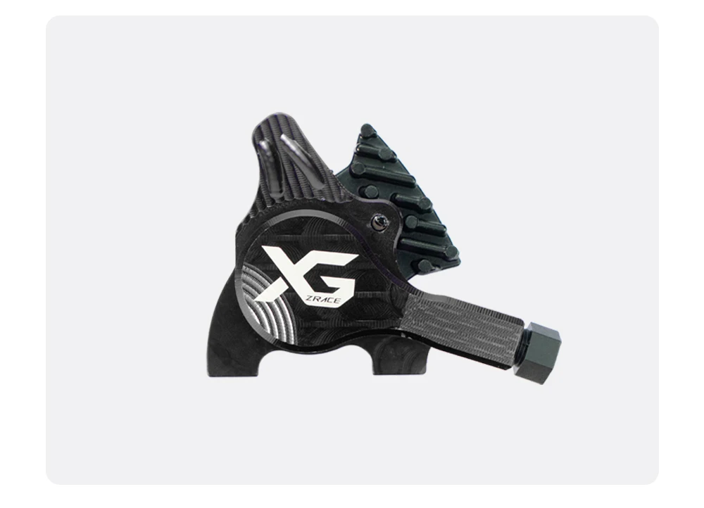 ZRACE M1 XG Flat Mount Brake for Flat Bar Gravel / BMX Raceing,Full CNC Lightweight, Front and Rear Flat Handler Bar Gravel