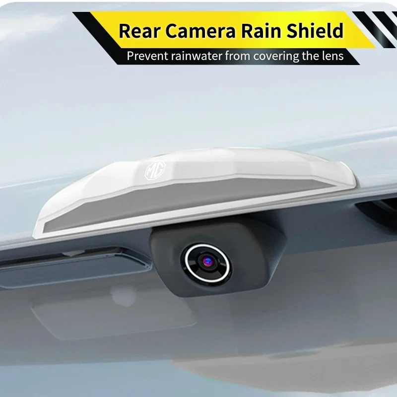 Car Rear Camera Rain Cover Reverse Lens Protector For MG HS MG4 ZS Mulan MG5 GT, MG Logo Backup Camera Rain Shield Accessories