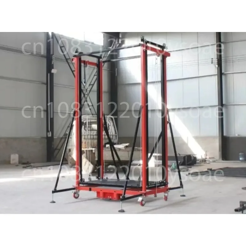 Foldable mobile lifting fully automatic remote control electric scaffolding