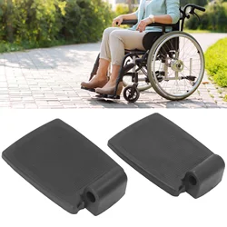 Wheelchair Footrest 19 Tube Elevating Legs Textured Surfaces Universal Foot Pedal Replacement Parts Wheelchair Foot Pedal