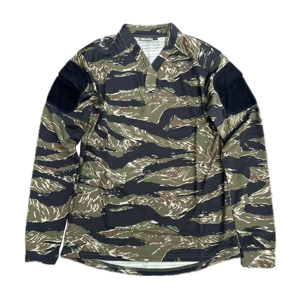 Camo Velocity Style Rugby Shirt Quick Dry Tactical Long Sleeve T-shirt CAG Love
