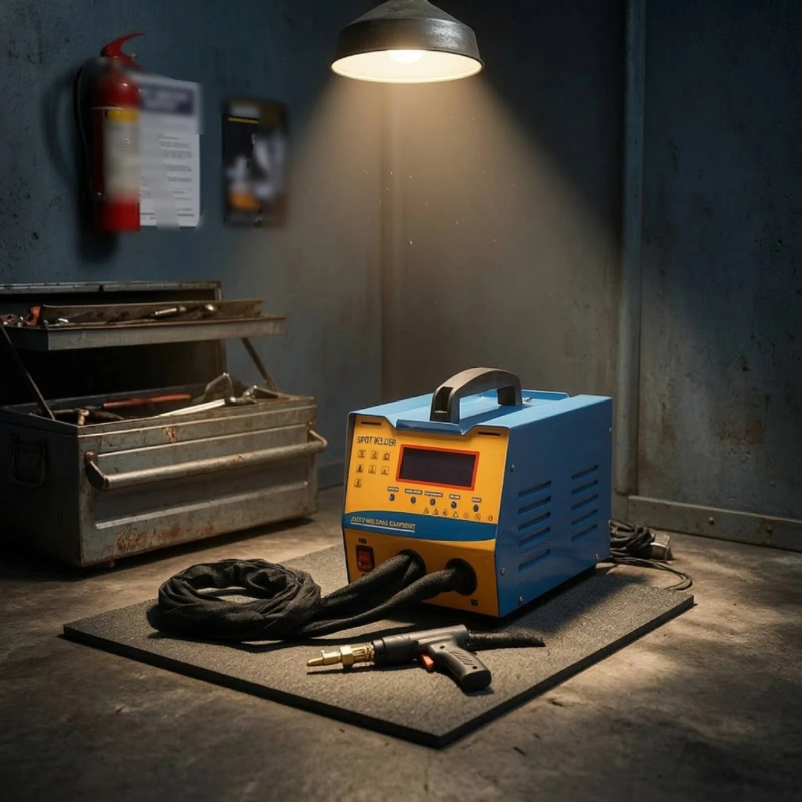 Dent Removal Repair Point Welder Compact Auto Body Dent Removal Repair Machine Tool Versatile for Mechanics, Workshops