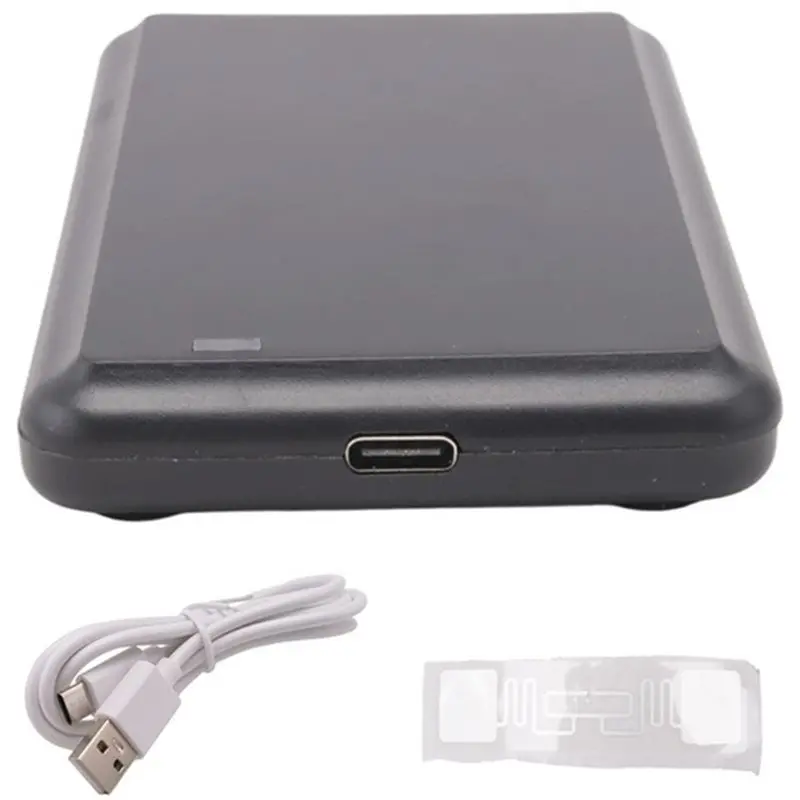 Smart Portable Read And Write HID-USB Virtual COM Output USB UHF Tag Reader ISO18000-6C 6B 860-960Mhz Adjustable