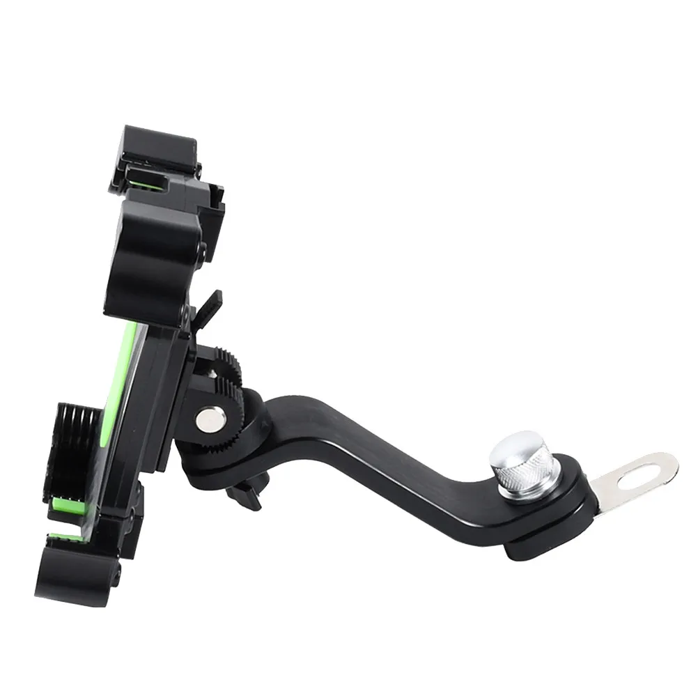 Motorcycle Phone Bracket Degree Rotation Steady Phone Holder Tablet Bracket Outdoor Riding Navigation Stand