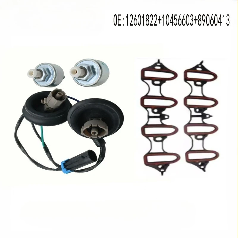 

12601822+10456603+89060413 3pc Detonation Sensor for Buick Chevrolet Silverado GMC Sierra Dual Knock Sensors With Wire Harness