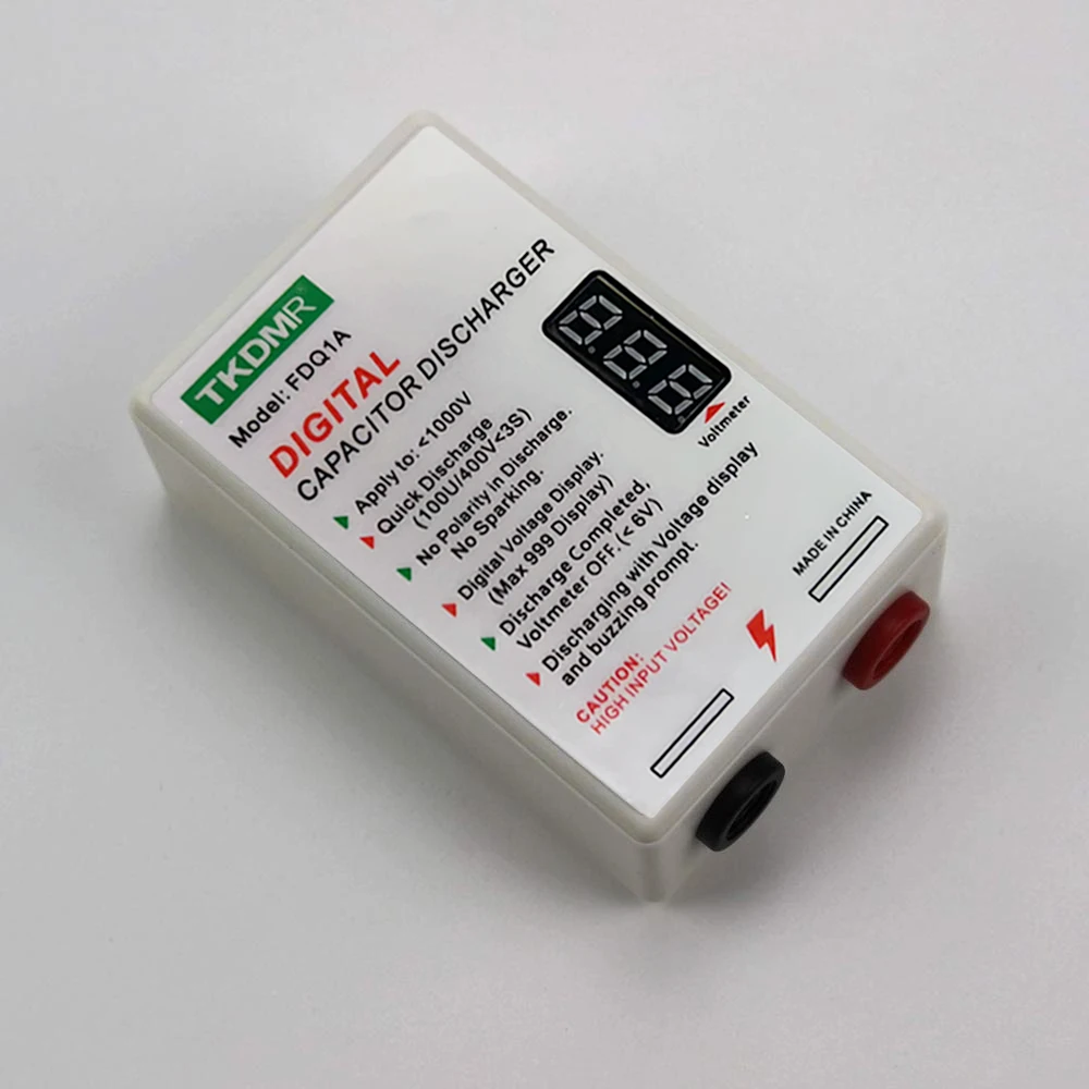TKDMR Sparkpen pil kapasitör hızlı deşarj kalem deşarj koruma elektrikçi gerilim deşarj aracı elektronik