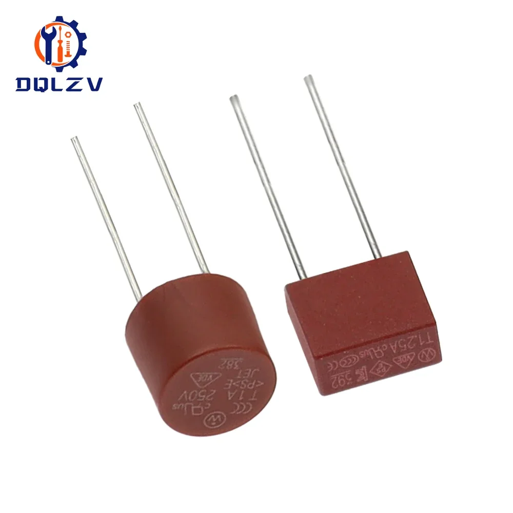 Round Fuse Slow Blow 500mA 1A 2A 2.5A 3.15A 4A 5A 6.3A 8A 10A 250V 382 Plastic LCD TV 392 Square