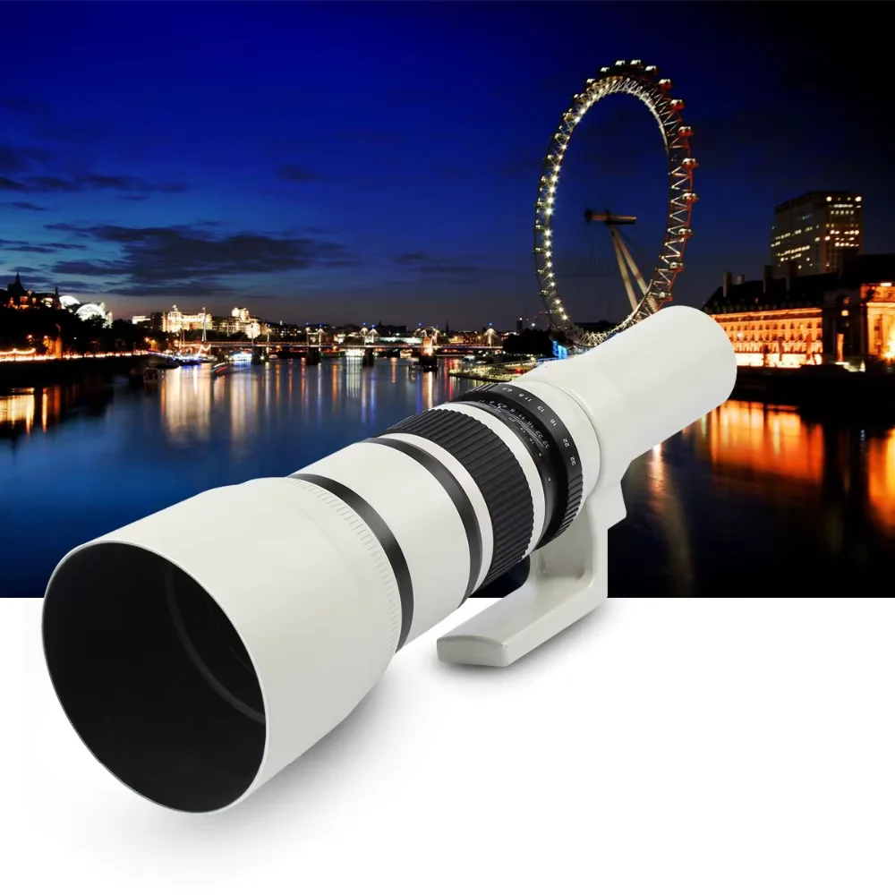 JINTU 500mm F/6.3 T-Mount Super Telephoto ZOOM Camera Lens FOR Nikon D5600 D3300 D3200 D5300 D3400 D7200 D750 D500 D7500