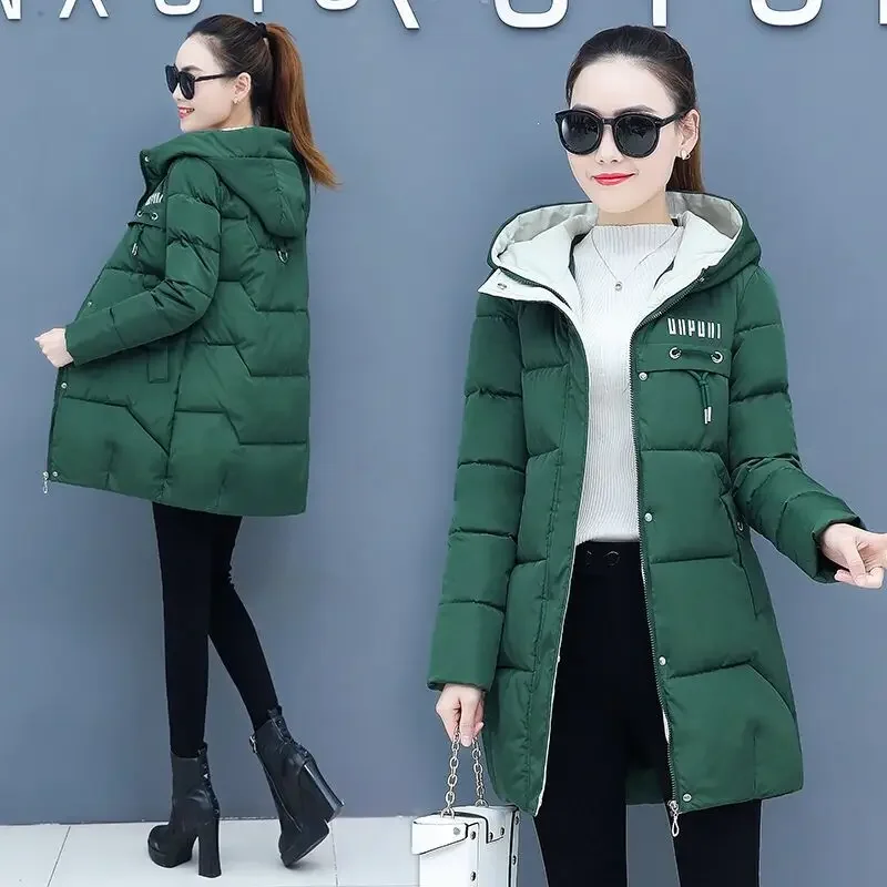 Orwindny Women Thicken Parkas Hooded New Winter Coat Women S-3XL Wadded Jacket Long Parka Gilrs jaqueta feminina