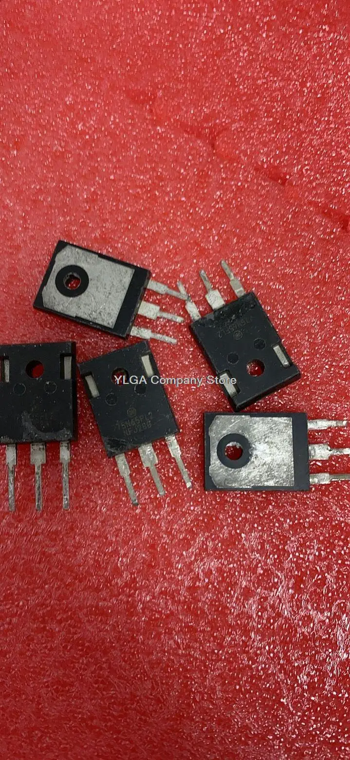 Disassembly machine 10mm foot 75N60FL2   75N65FL2  75A 600V TO-247  machine IGBT field  FGH60N60SFD   IXXH75N60C3D1 5PCS -1lot