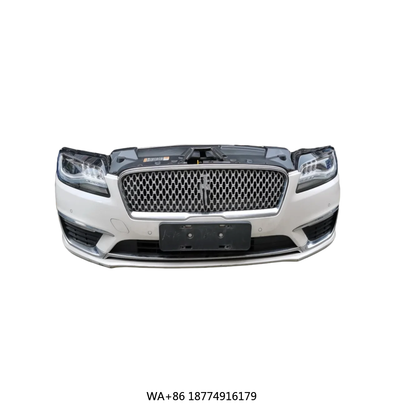 

Новый комплект кузовных деталей для автомобиля, включая фары, черные передние бамперы в сборе для Lincoln MKZ 2.0T