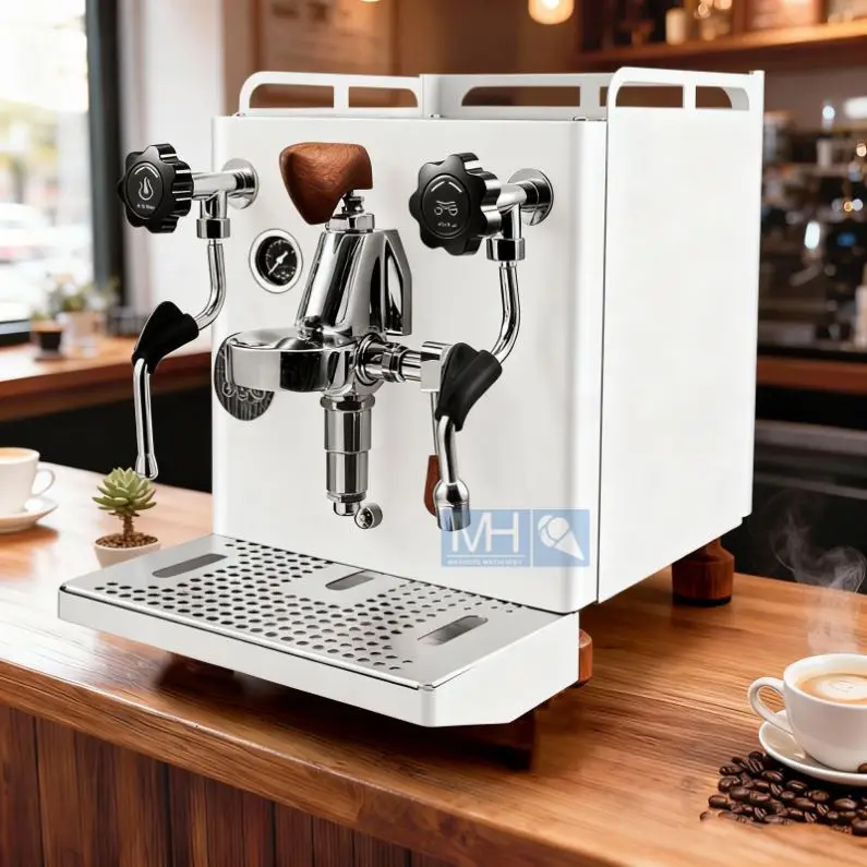 Professional Multifunctional 110V Semi Automatic E61 2 Group Commercial Coffee Maker CappucEspresso Coffee Machine