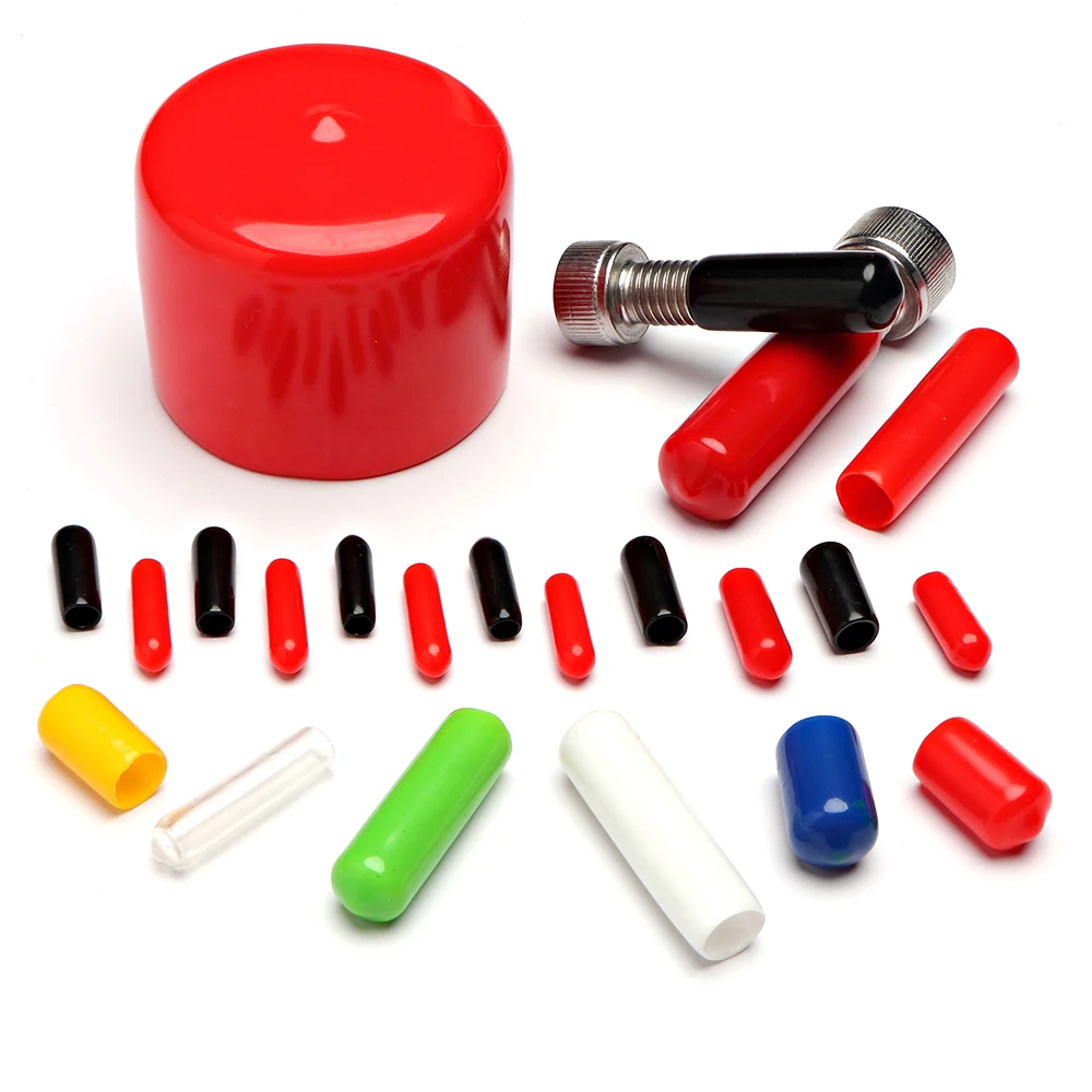 Plastic Plug Rubber Stopper Packaging Sleeve Silicone Ring Cable Gland Cap Plugs Cover Holes Outer Round Tube Rings Dust Hole