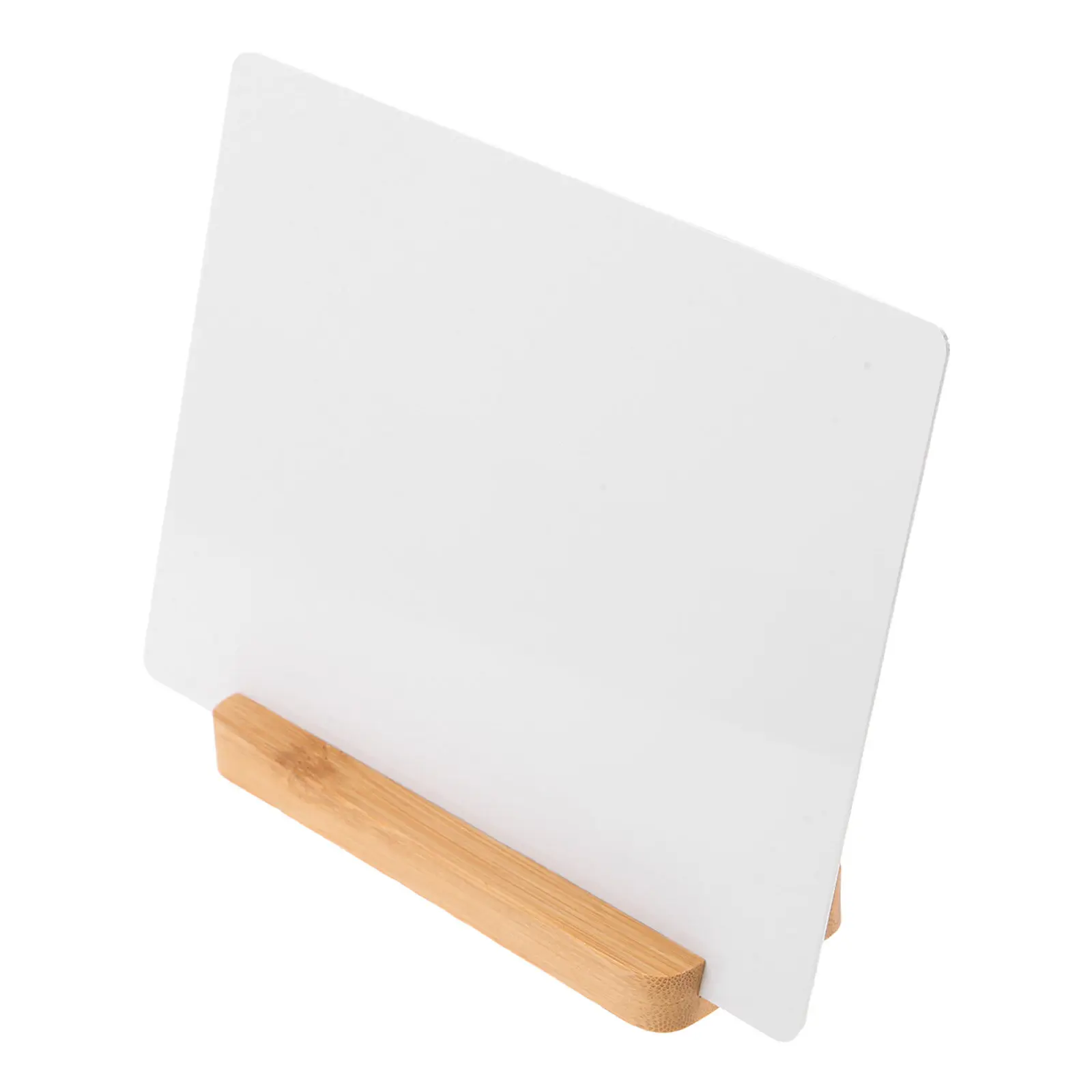 Sublimation Frame Blank 7 Inch Aluminum Surface Wood Base