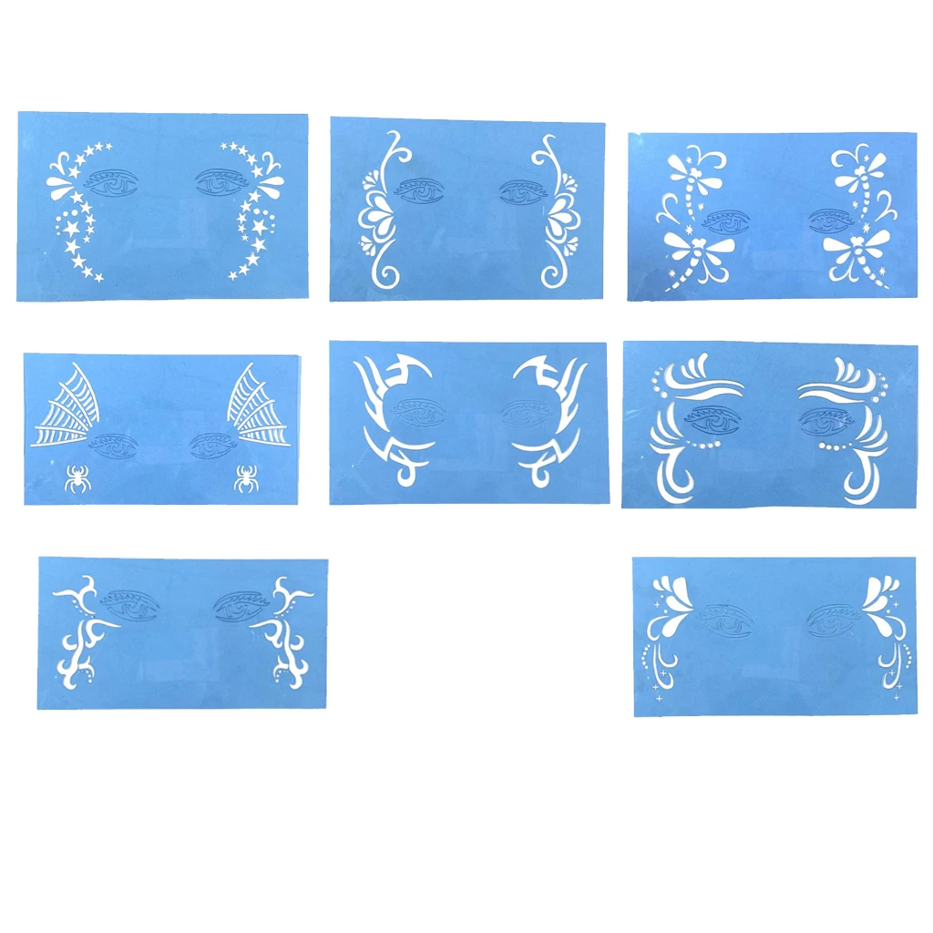 Reusable Painting Stencil Washable Body Paint Template Patterns