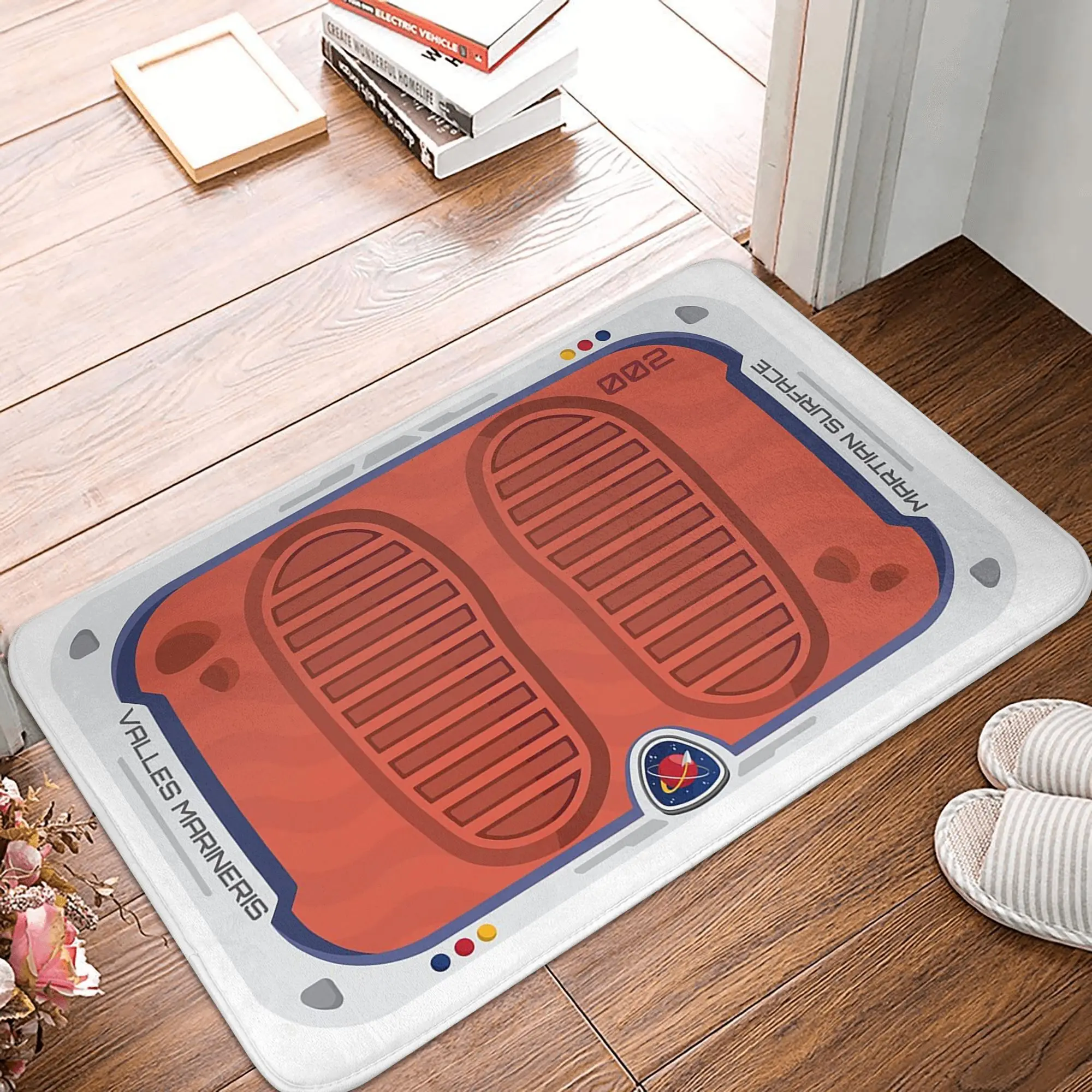 Mars Landing Anti-slip Doormat Floor Mat Antiwear Carpet Rug for Kitchen Entrance Home Balcony Footpad Mats