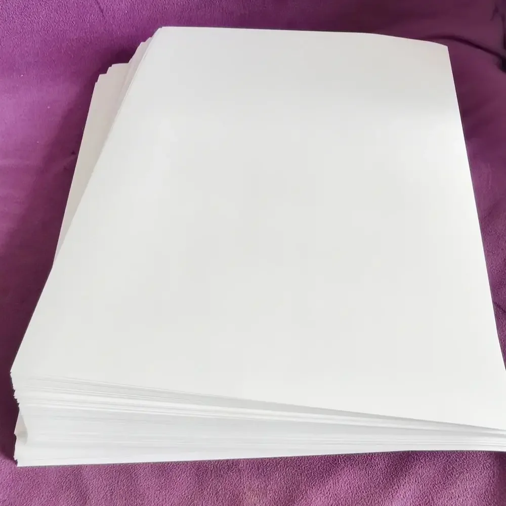 Matte Plain White a4 PP Synthetic Paper Label, Waterproof Sticker Blank for Inkejet Printer Printing 100% Recycled