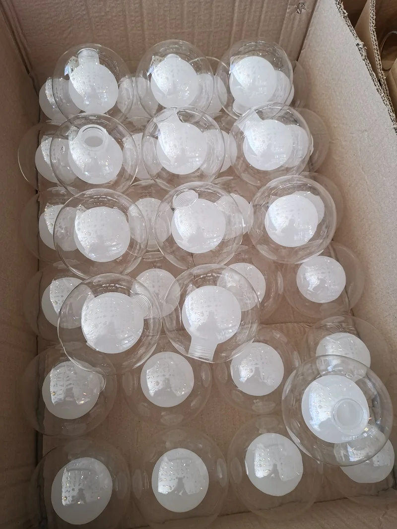 

Frosted Glass Balls for Chandelier Ball In Ball Glass Smoky Gray Glass Cognac Glass Clear Glass Suitable for Pendant Light