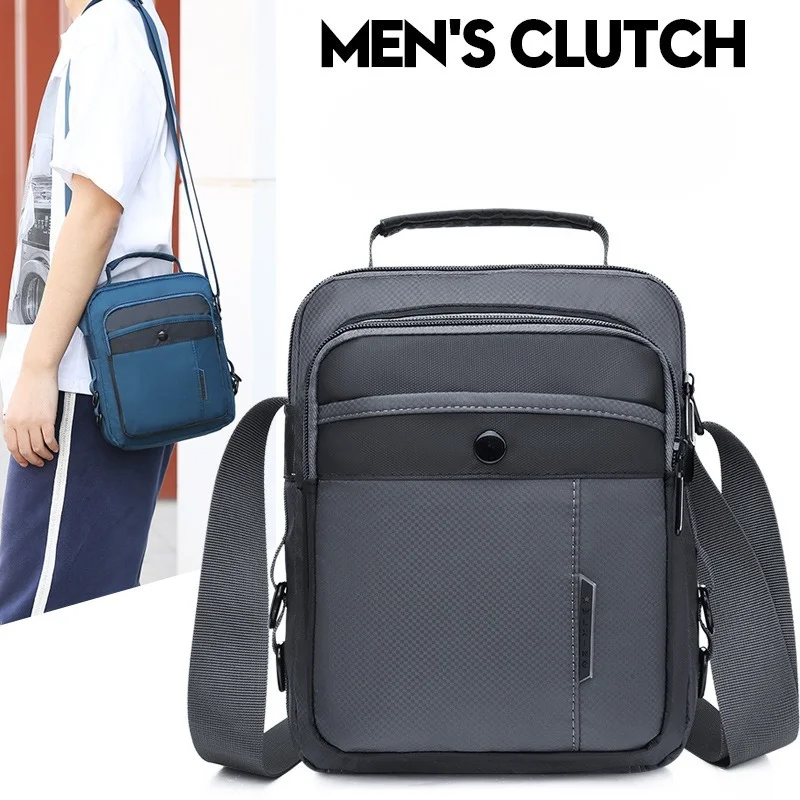 

Fashion Simple Men Bags Handbag Bag High Quality Nylon Crossbody Bag for Man Morden Trends Men Shoulder Bag Presents for Men Sac