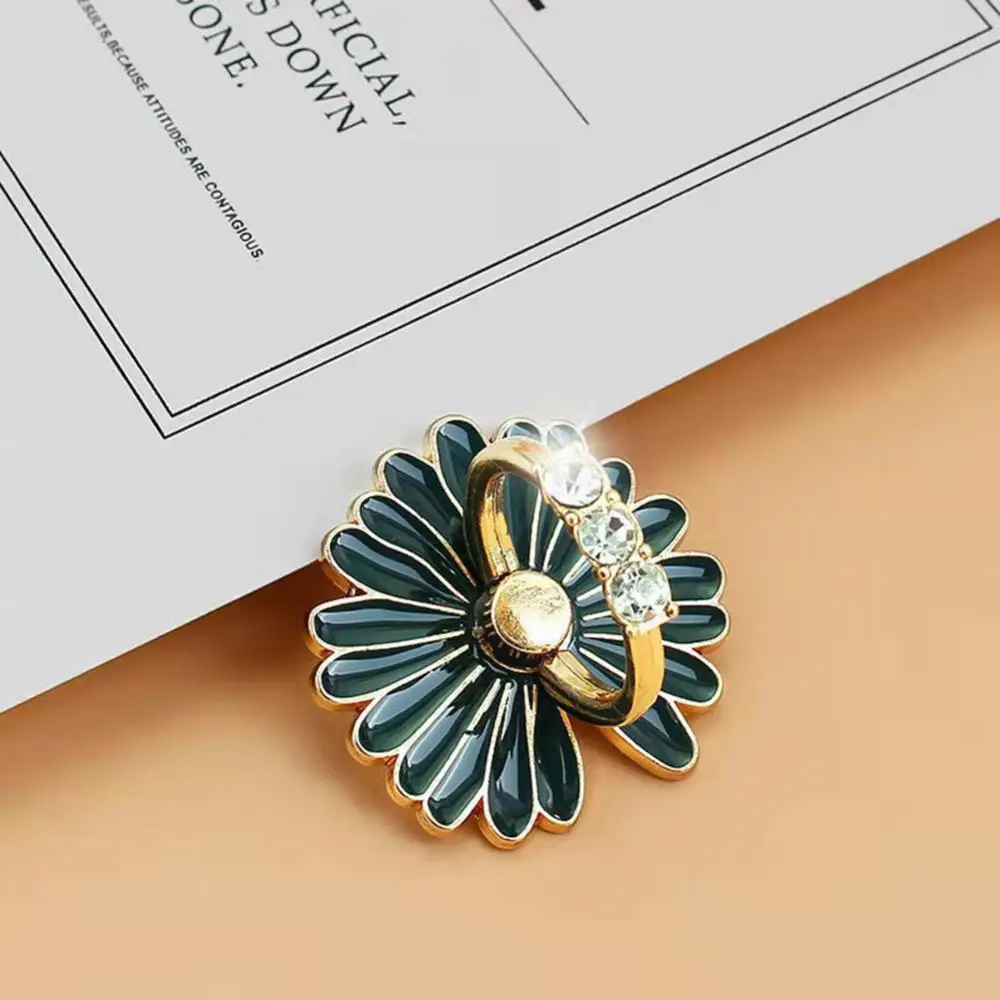 Anillo de hebilla de Metal para teléfono móvil, soporte de hebilla de anillo para teléfono móvil a la moda, soporte de escritorio multifuncional, 1 ud.