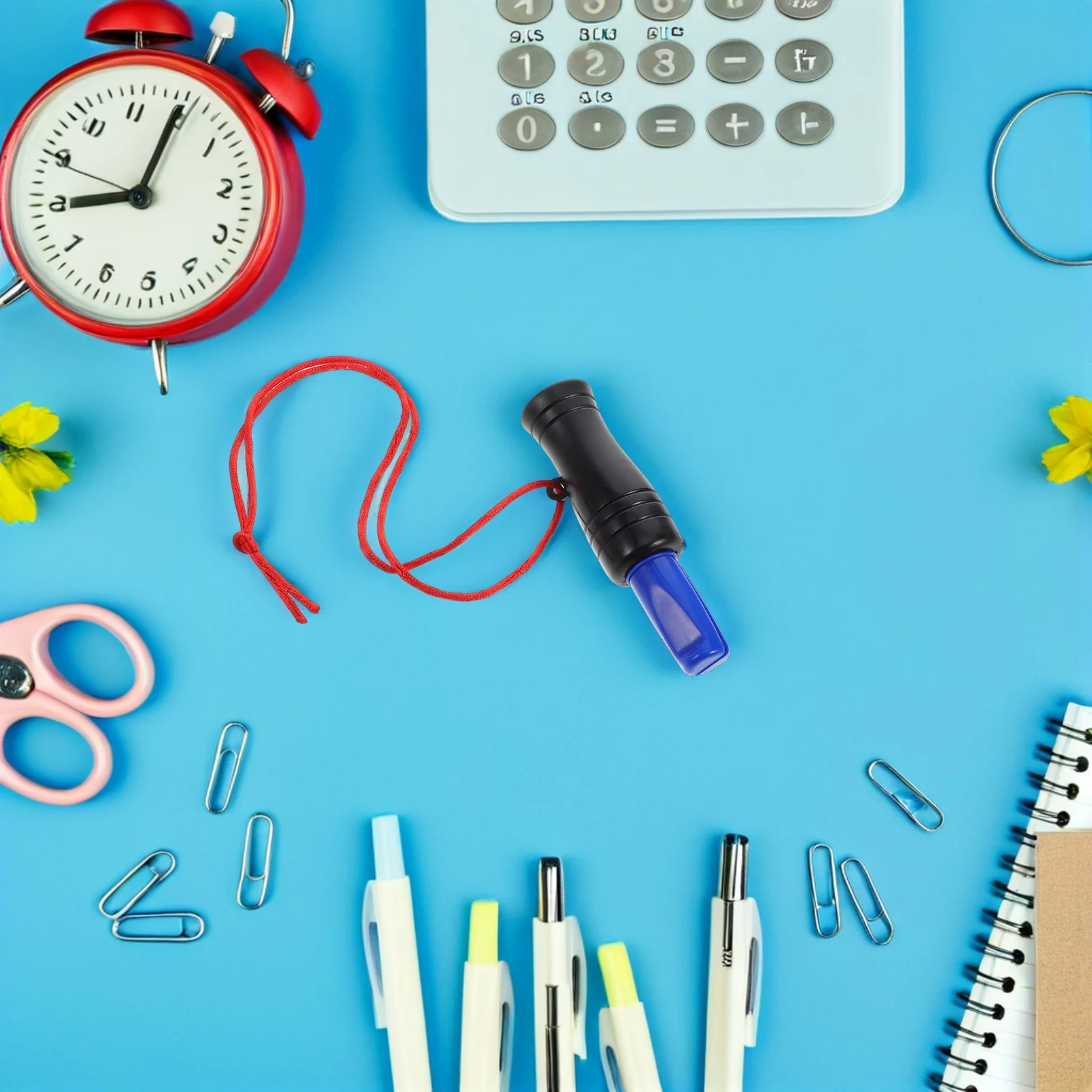 2 قطعة خفيفة الوزن في الهواء الطلق صفارة إنقاذ واقعية بطة الصوت الصيد في حالات الطوارئ المحمولة متعددة الوظائف الرجعية الحبل صافرة