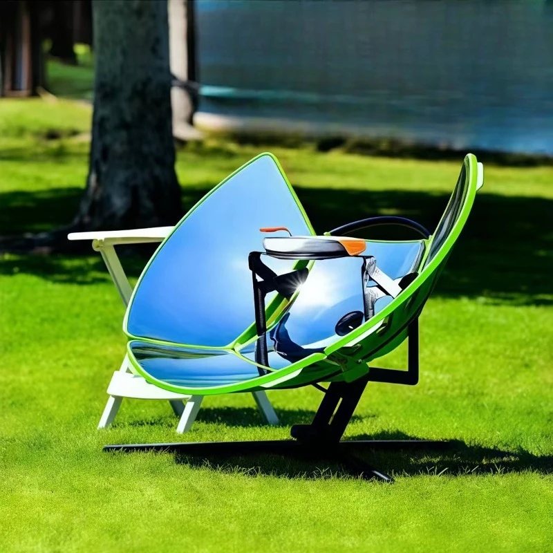 

Portable Solar Cooker, Foldable Camping Outdoor Cooking Oven, Boil Water for Travel