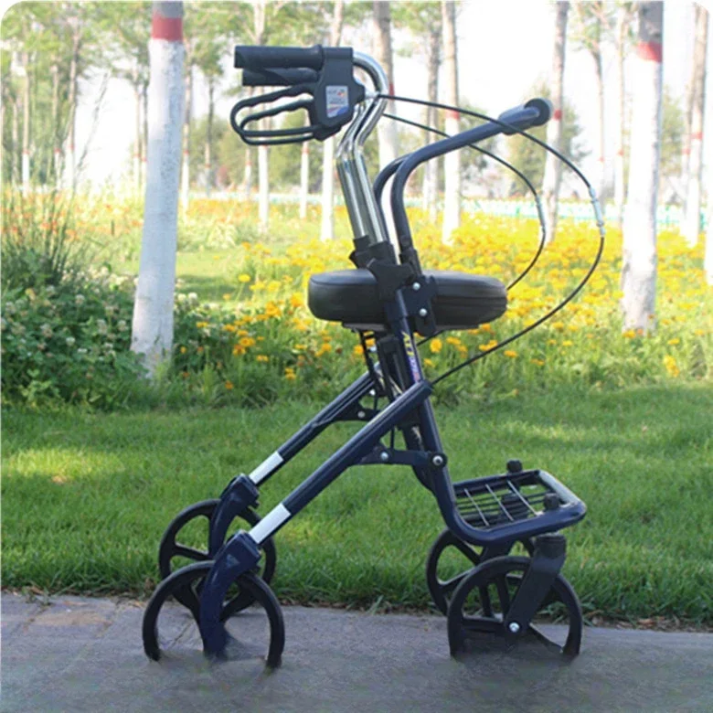 Travel Cart for the Elderly Walking Gadget for Older  Travel Cart Shopping Scooter