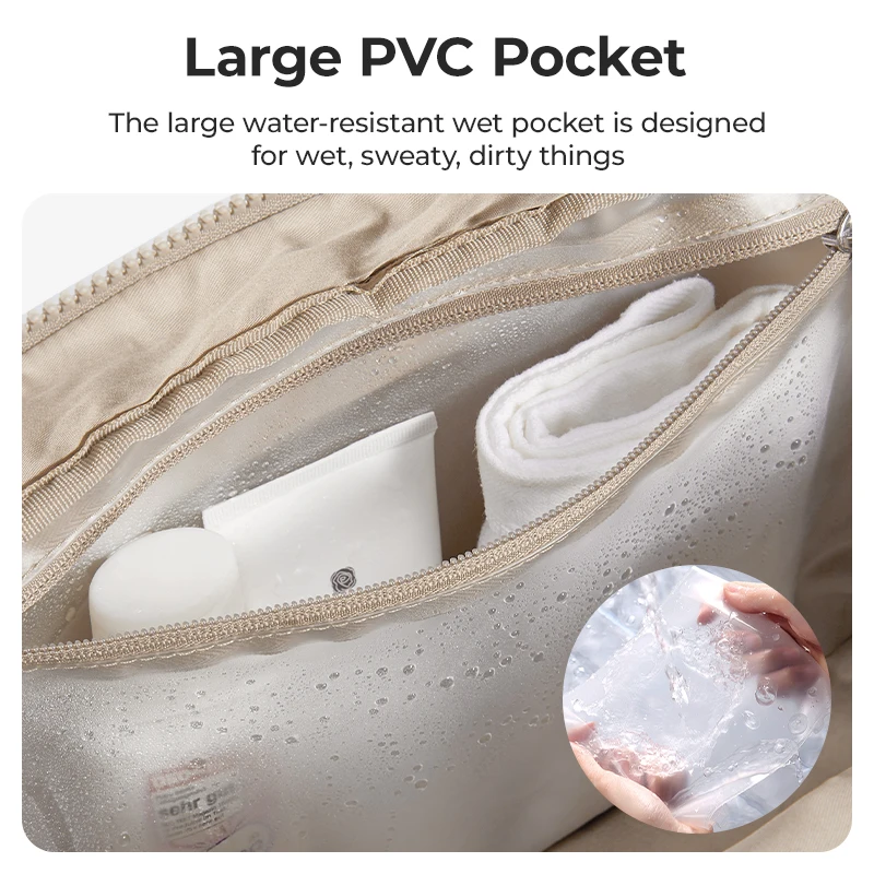 BAGSMART Travel Shoulder Duffel Bag Cute Women Crossbody Tote Bag Function Messenger Casual Outdoor Overnight Sport Gym Bag - Image 4