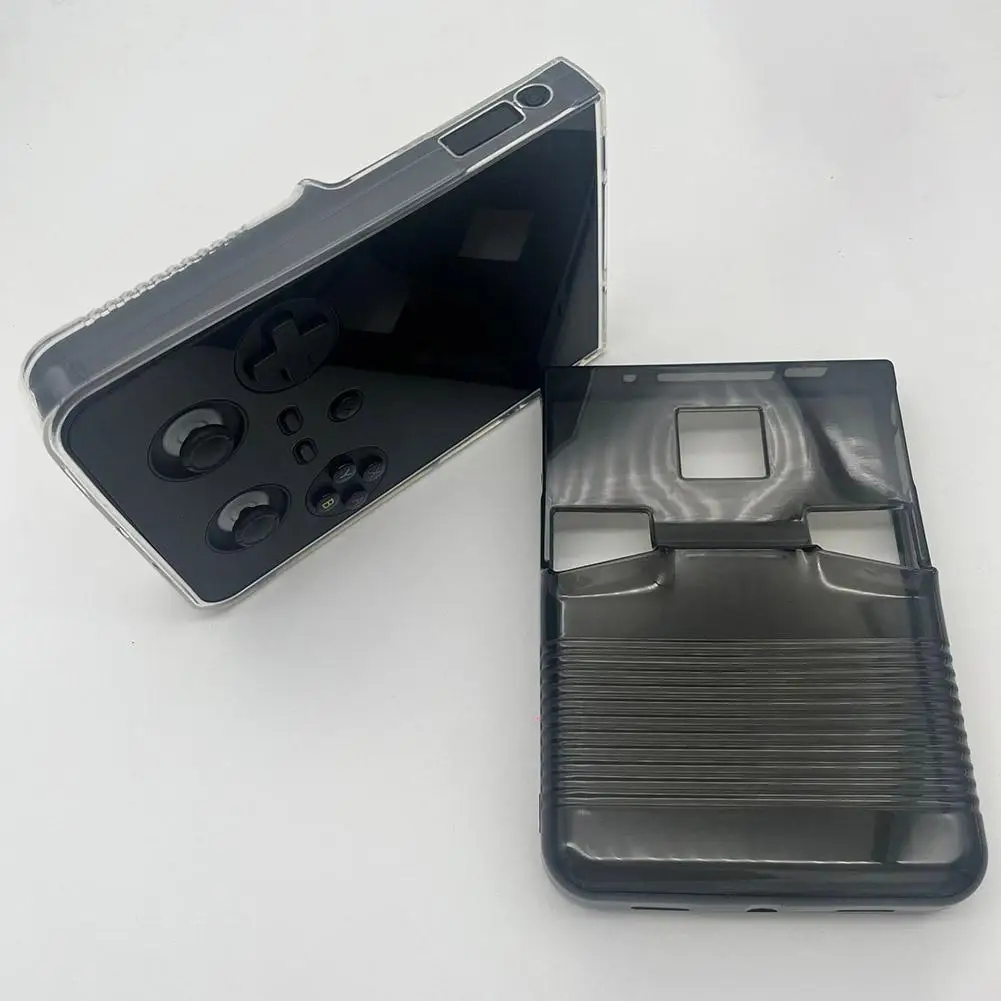 For Anbernic RG477V Protective Case Game Console TPU Transparent Soft Shell Anti-slip Anti-fall Shockproof Protection Cover