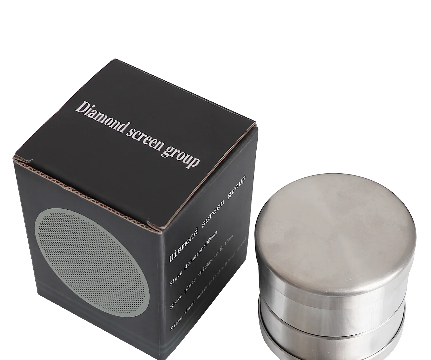 Precise Gem and Pearl Sorting Sieve Set, 0.15mm Thick, 65mm/80mm Diameter for Diamond Classification