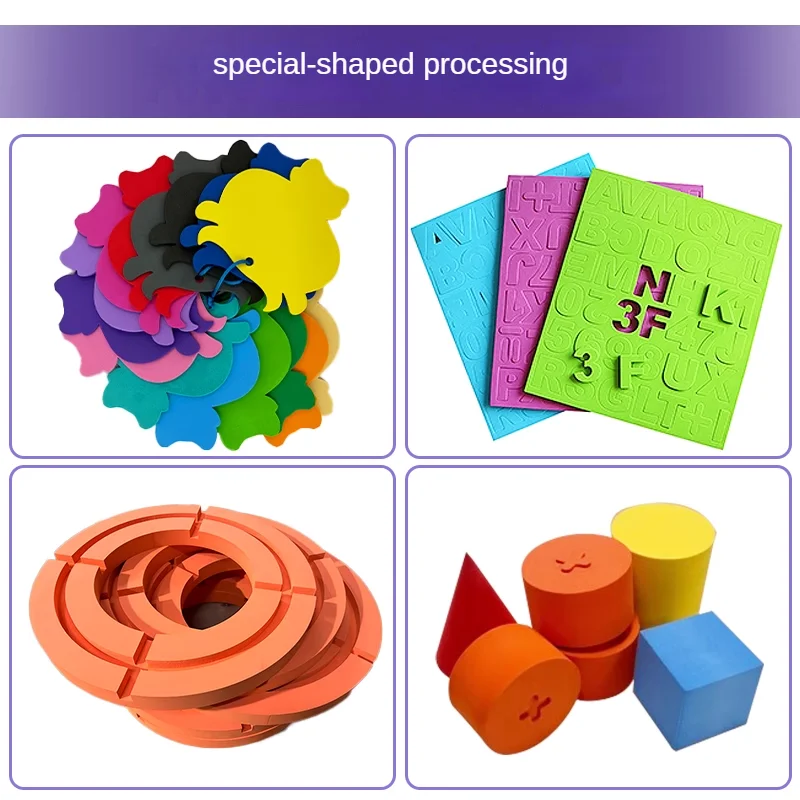 100x50cm Colorful Eva Foam Sheet Buffering Shock Absorption Foam Handmade Cosplay Thick Eva Rubber Sound-absorbing Foam Board