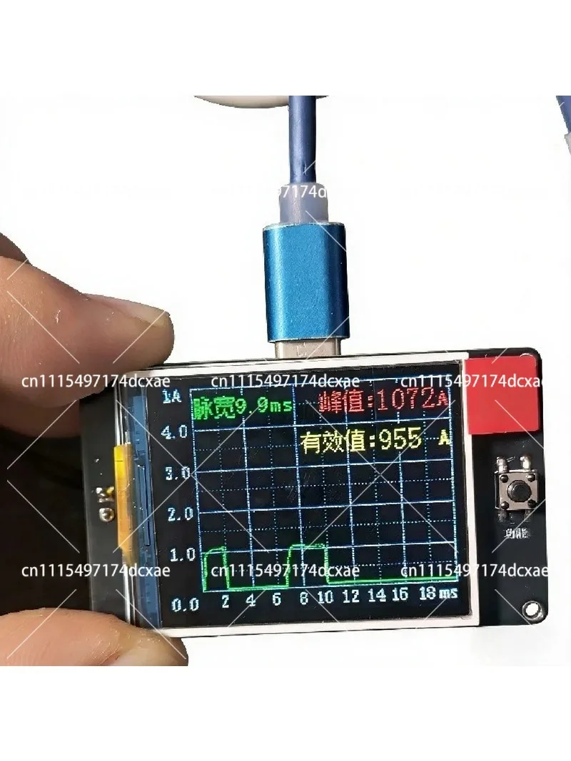 25KA Precision Spot Welder Current Meter Hall Coil Measurement Type-C Powered