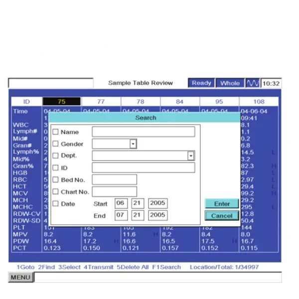 full automatic cbc test machine 3-part differentiation hematology analyzer  bc 3000 plus Hot sales