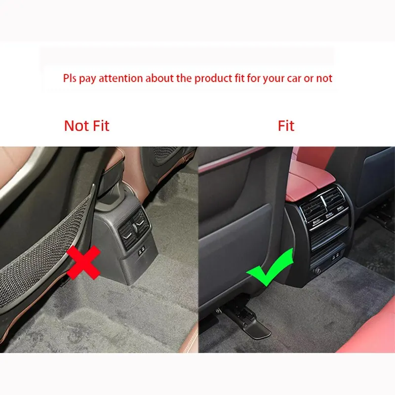 PU Car Anti Kick Pad For BMW Series3 5 G30 G20 F30 F10 X1X2 X3X4X5X6X7 Auto Seat Back Protect Mat Storage Bag Interior Accessory